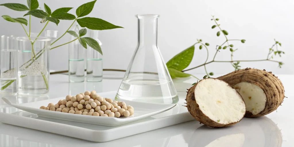 What bioidentical hormones are made from: soybeans, wild yams, and laboratory equipment.