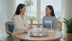 Acne scar treatment consultation in San Diego
