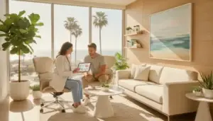 Physician-led medical weight loss consultation at a modern San Diego clinic
